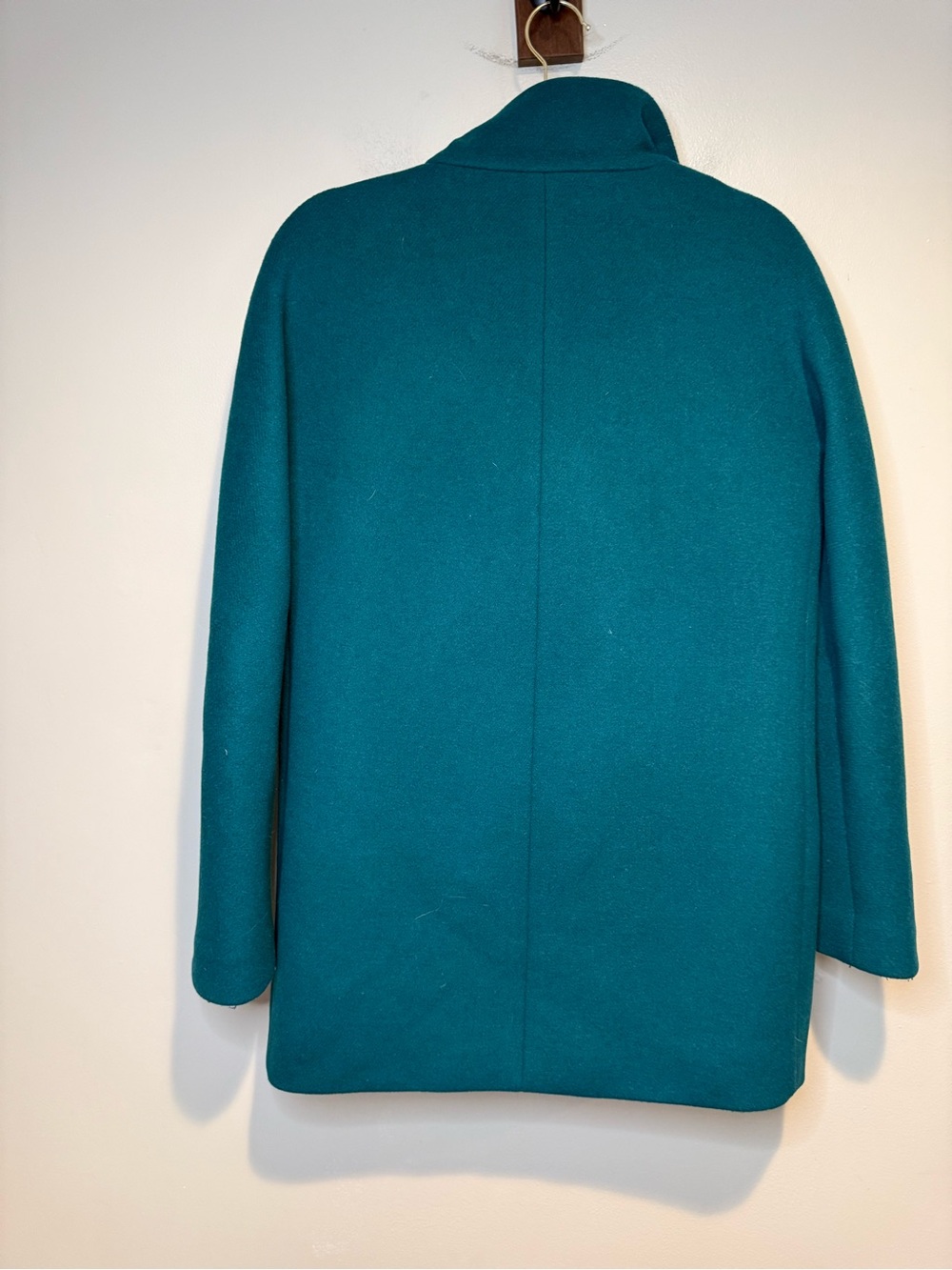 J. Crew City Coat - Emerald Green size 8 - Picture 12 of 13